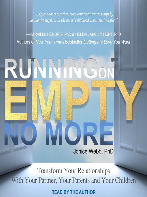 Title details for Running on Empty No More by Jonice Webb, Ph.D - Available